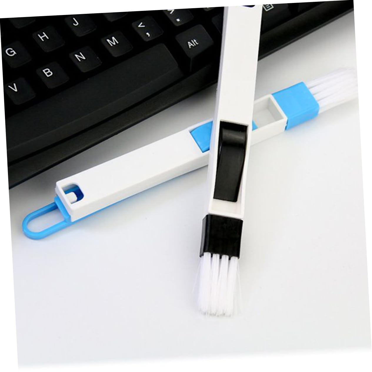 minkissy Keyboard Crevice 10 Pcs Cleaning Brush Set Multi-use Dust Catcher for Computer Laptop Air Conditioner Blinds