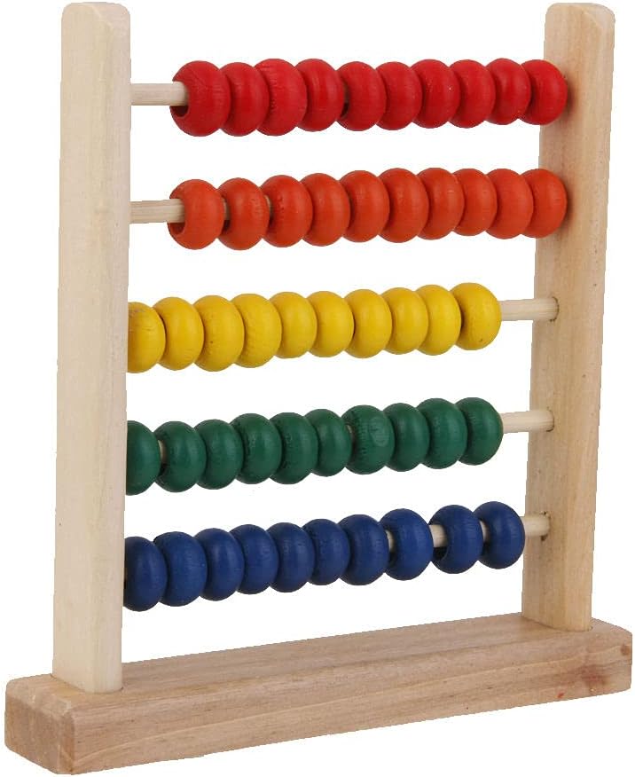 Wooden Bead Abacus Counting Number Children Kindergarten Math Learning Learning Toy