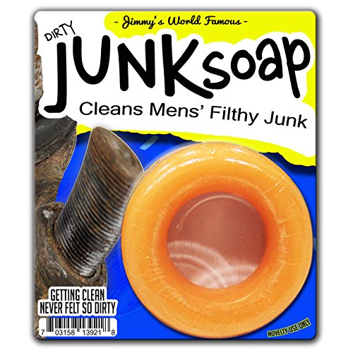 Gears Out Jimmys Dirty Junk Soap Cleans Mens Filthy Junk Funny Novelty for Men Stocking Stuffers for Husband Boyfriend Weird White Elephant Ideas Dirty Santa Party Prizes Novelty Wiener Weener