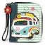 Bus - Teal Stripe