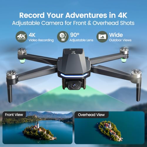 Image of Holy Stone HS175D PLUS Drone with 4K Camera for Adults, 249g, 60Mins Flight