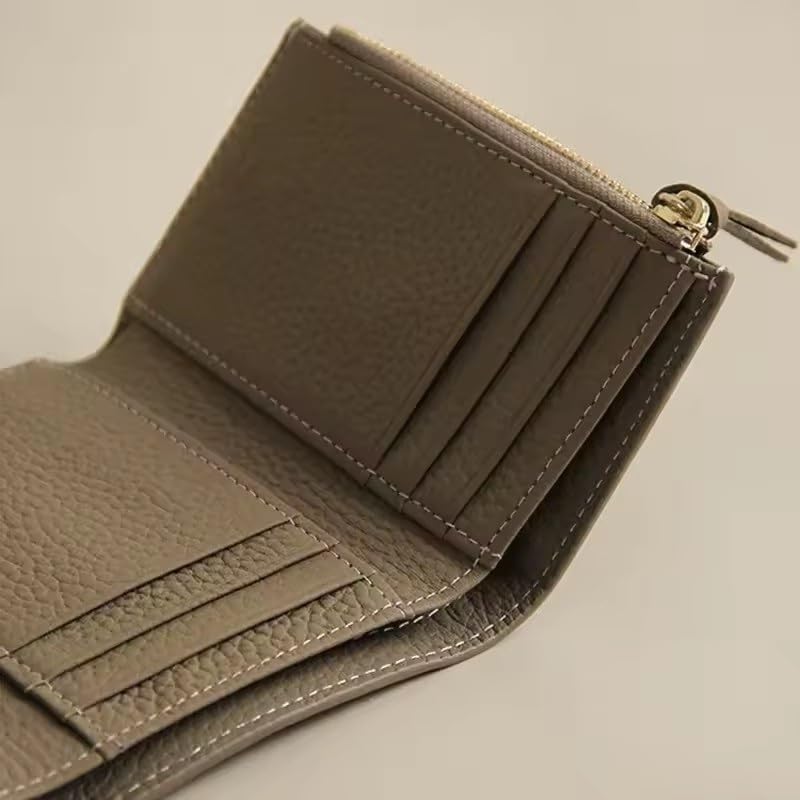 PU Leather for Women Wallet Luxury Envelope Card Holder Coin Cowhide Short Purse(D)4