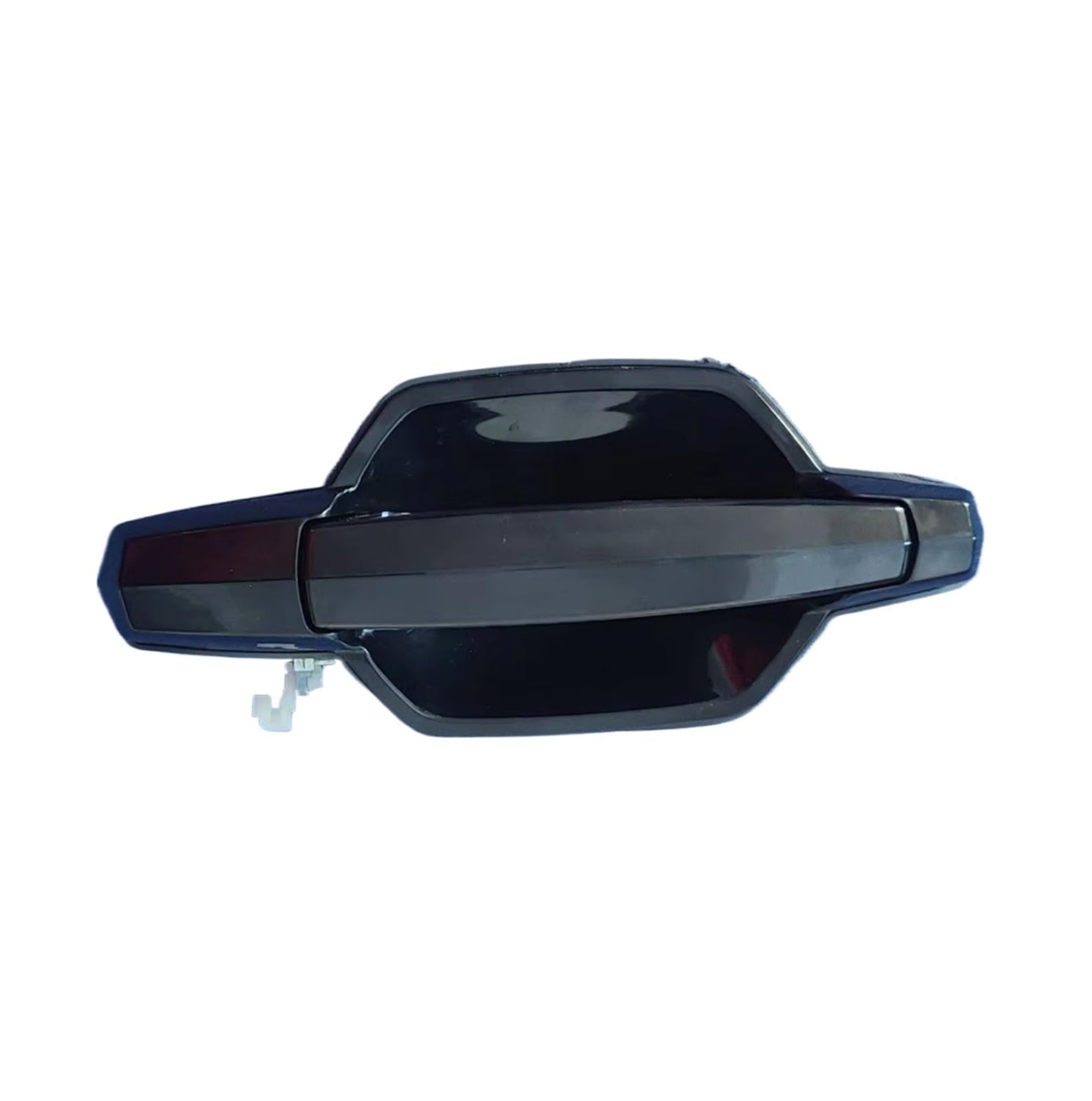 Feoosvx for Hyundai for Terracan 2002-2007 Smooth Black Exterior Door Handle Rear Left and Right Door Handle Handle Side(Rear Left)