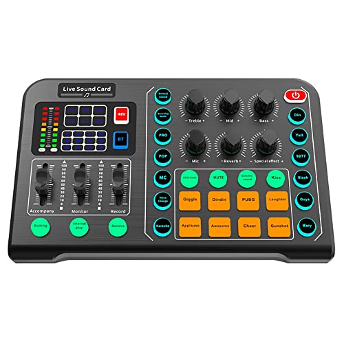 Interface Audio avec Table de mixage DJ et Carte Son, Studio de...