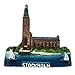 Produktbild Stockholm Schweden Nordic World City Harz 3D starker Kühlschrank Magnet Souvenir Tourist Geschenk Chinesische Magnet Hand Made Craft Creative Home und Küche Dekoration Magnet Sticker