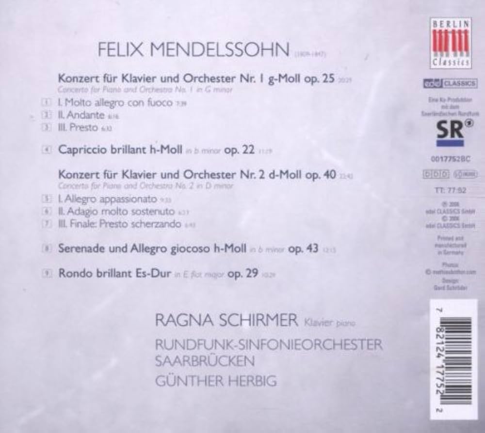 その他 Mendelssohn: Klavierkonzerte [CD] 81IRWkeFmOL._UF350,350_QL50_.jpg