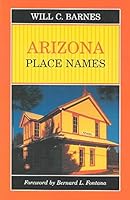 Arizona Place Names 0816507295 Book Cover