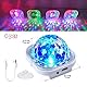 YANGUN Discokugel Armband, 4 Stück Disco Ball Licht, Klein discolicht partylicht usb, Wiederaufladbares, Tragbare Mini Discolicht für Kind Auto Tanzen DJ Party Geburtstag