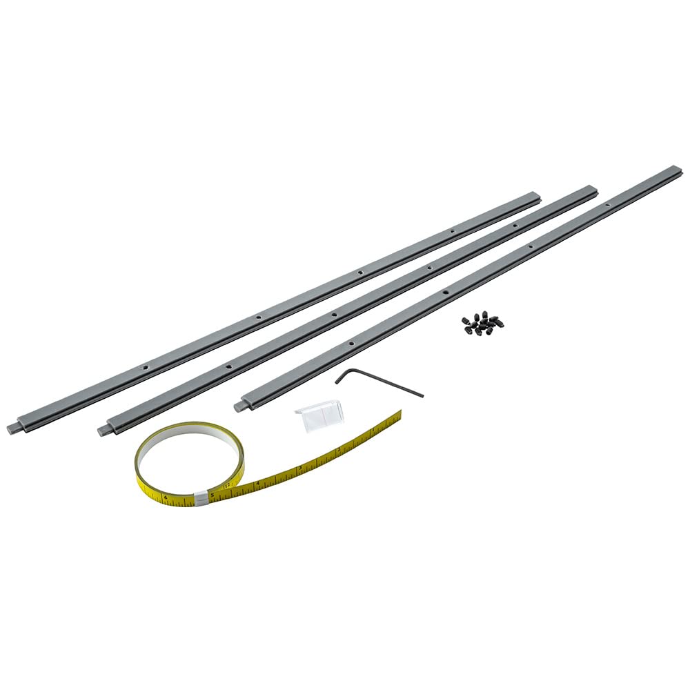 Rockler Easy-Fit T-Track Tape Measure Insert Kit, Right-to-Left