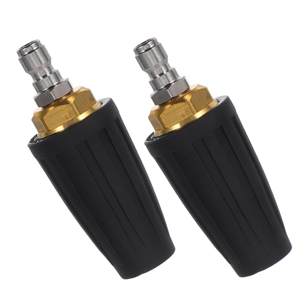 Buse rotative haute pression robuste et durable pour nettoyeur à raccord rapide x2