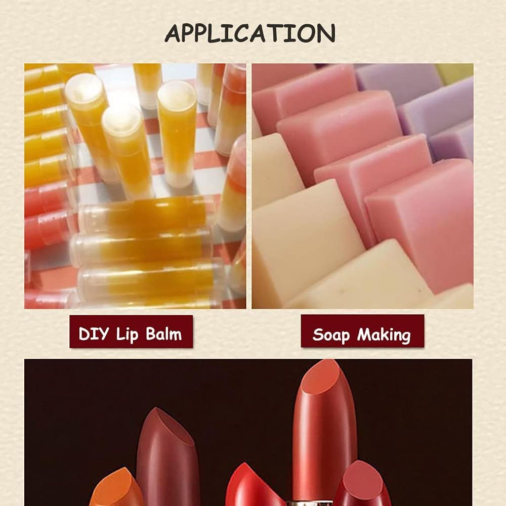 Cera di carnauba (copernicia cerifera cera), cera vegetale vegana per la produzione di cosmetici naturali, candele e prodotti per la manutenzione, pura & naturale (1000 Grammi)