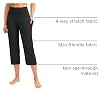 Pantalones Capri G Gradual para Mujer de Cintura Alta con Bolsillos, Yoga y Control de Abdomen, Corte Recto 7