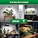 SANSI Grow Lights for Indoor Plants, 35W Wall Mounted Plant Light Full Spectrum(350W Equiv), High PPFD Plant Lamp with 4-Level Dimmable, Auto On Off 4 8 12 Hrs Remote Control for Seeding Growing