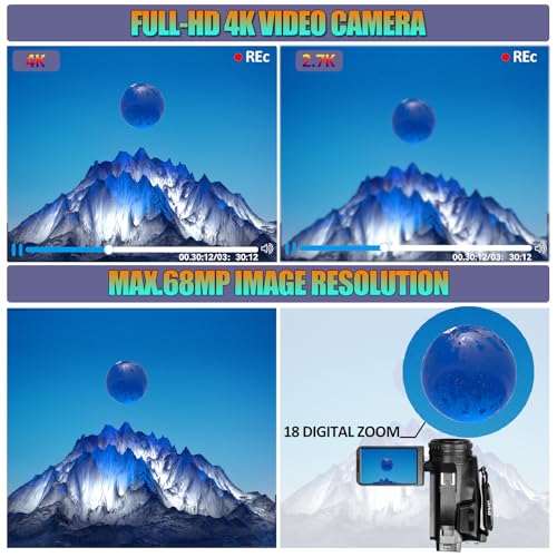 Self Cleaning professional 4K cinema camera Bundle product image