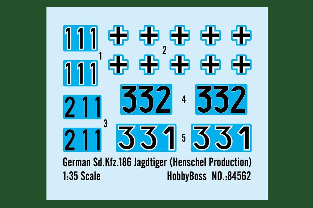Hobbyboss 1:35 - Sd.Kfz.186 Jagdtiger (Henschel Prod) - Image 3