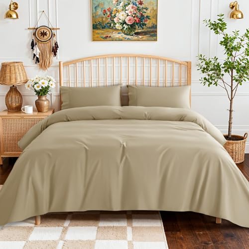SONORO KATE 100% Egyptian Cotton Sheets - 800 Thread Count,