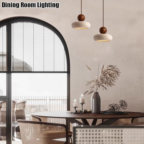 Source lumineuse LED en marbre sur cette suspension moderne chic - 5