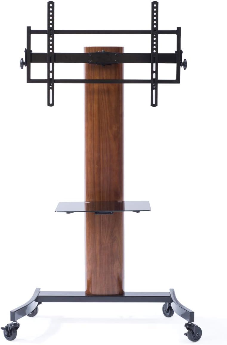 TransDeco TV stand, 80", Walnut/Black