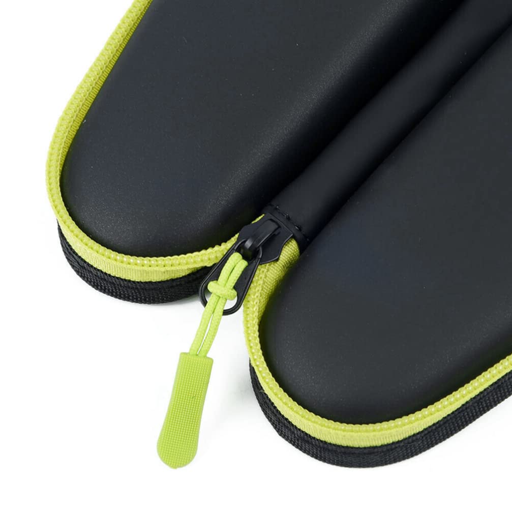 Beavorty Portable Travel Razor Bag Toiletry Kit Case for Men Shaver Storage Bag