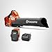 Husqvarna Leaf Blaster 350iB Battery Powered Cordless Leaf Blower, 200-MPH 800-CFM Blower with Brushless Motor and Quiet Operation, 40V Lithium-Ion 7.5 Ah Battery and Charger Included, 970569904