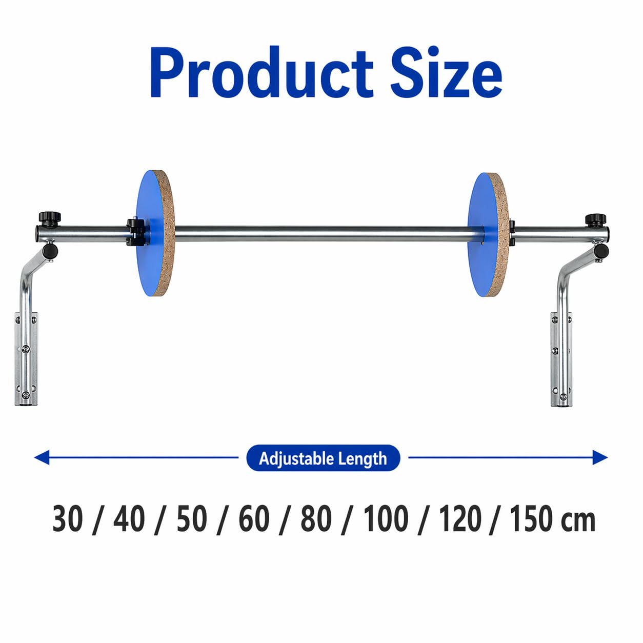 Bubble Foam Wrap Roll Dispenser, Wall Mount Bubble Cushioning Holder Easy to Install, Made of Thickened Industrial Cold-Rolled Steel for Packing Moving Shipping Protection 30
