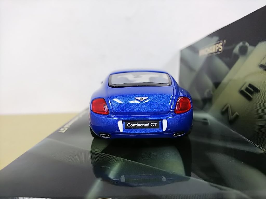 ミニチャンプス 1/43 ベントレー・コンチネンタル GT ブルーメタリック Amazon.co.jp: ミニチャンプス ベントレー コンチネンタルGT 1