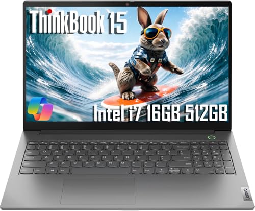 Lenovo ThinkBook 15 Laptop 15.6" FHD Intel Core i7 16GB RAM 512GB SSD miniatura 1