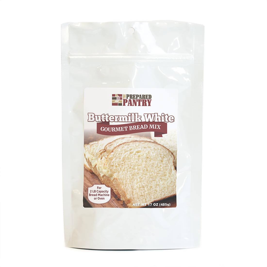 Buttermilk White Bread Mix; Single Pack; For Bread Machine or Oven