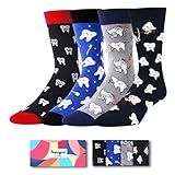 HAPPYPOP Dental Gifts Socks for Men - Dental Assistant Gifts Hygiene Hygienist Gift Dentist Graduation Tooth Teeth Gift Socks