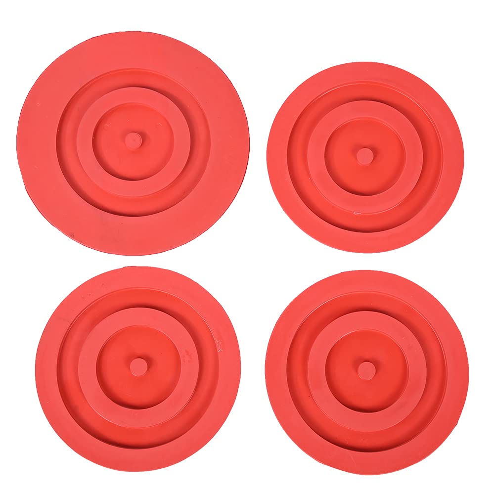 Set di 12 Silenziatori per Sordina per Batteria, Cuscinetti per Esercitazione Silenziosi in Schiuma di Gomma Ad Alta elasticità per Uso in Appartamento