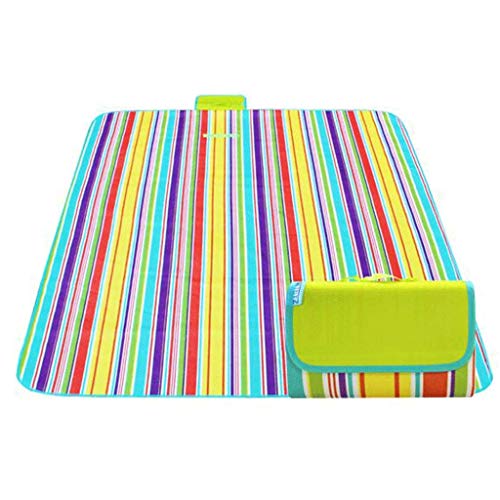 Couverture de camping imperméable et tapis pliable à séchage rapide - 2