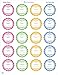 Canning Labels 1.9 Inch Round Stickers