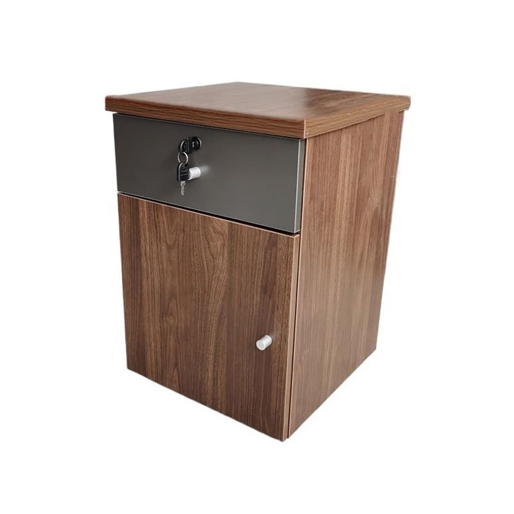Aioneer Bruin File Cabinet Locking With Drawer Movable Cabinet Mobile File Cabinet Office Storage Storage Desk Side Small Cabinet Short Cabinet Filing Cabinet
