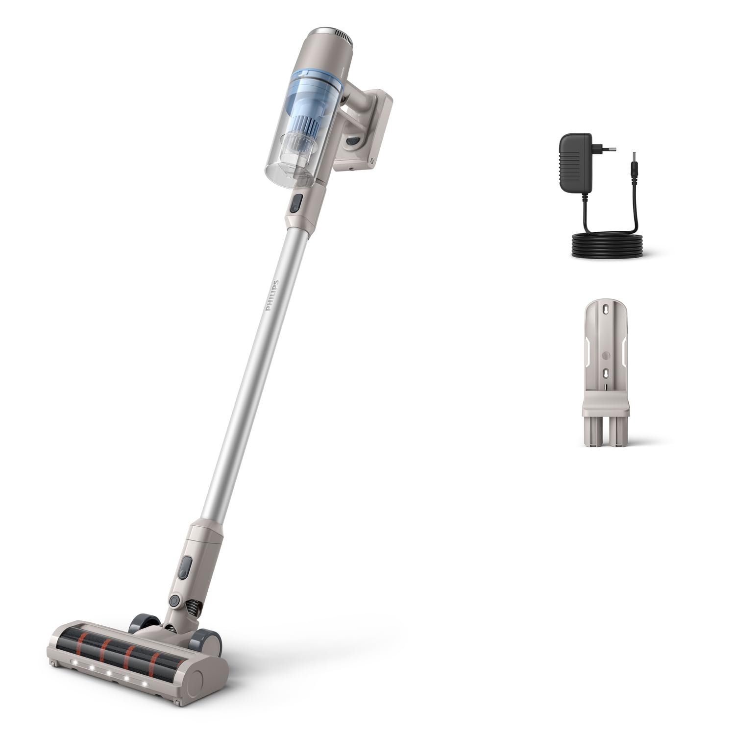 PHILIPS XC2011/01 PowerCyclone 7 - Kabelloser Stielstaubsauger - Bis zu 40 Minuten Akkulaufzeit