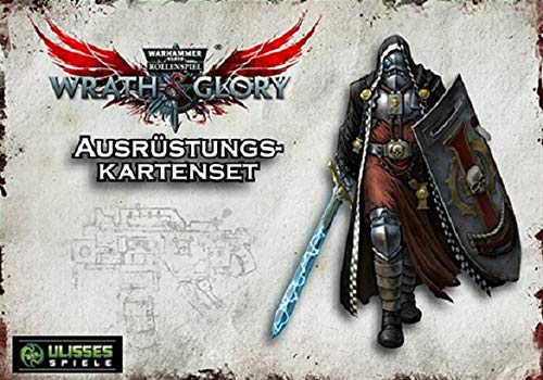WH40K Wrath & Glory - Ausrüstungs Kartenset (Wrath and Glory Zubehör)