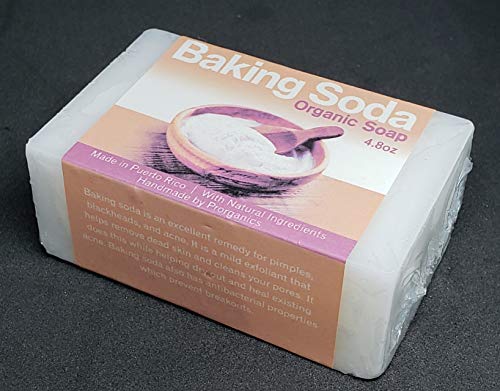Baking Soda soap bar (140g) Huge 4.8oz!