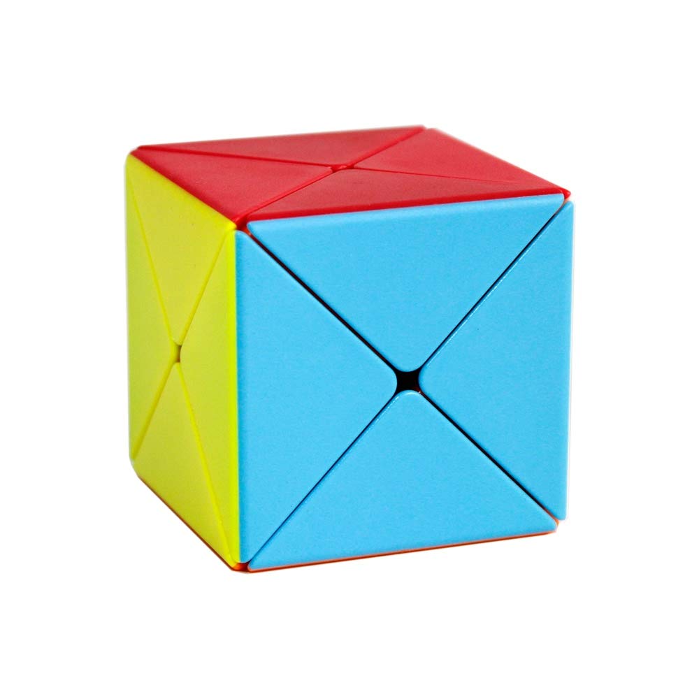 FunnyGoo 8 Axis X Dino Skewb Magic Puzzle Cube Smooth Puzzles Cube (Stickerless)