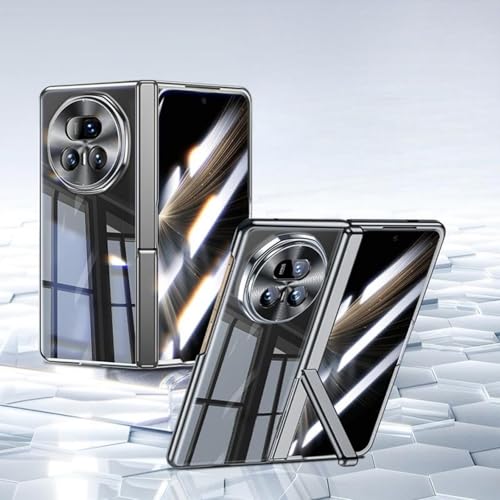 Coque Magic V5 transparente avec film en verre et charnière de protection