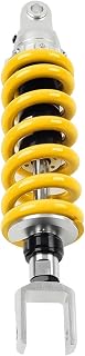 CIJFRNAKL Amortiguador De Horquilla De Suspensión De 365 Mm para Motocicleta, Resorte De 13 Mm, Aluminio Universal, Amarillo para H&on&da Amortiguador de Motocicleta