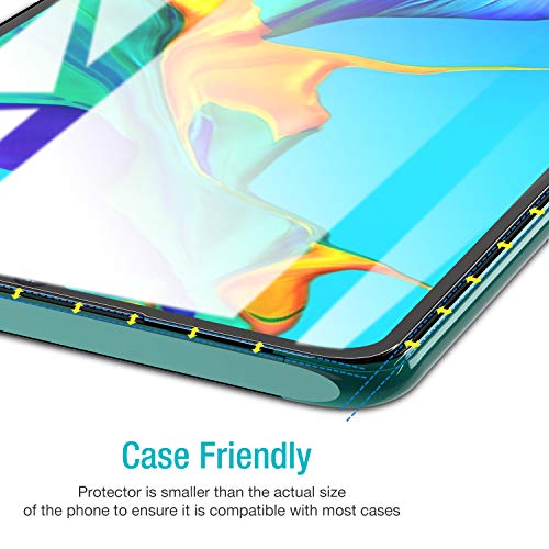 TOZO per Huawei P30 Vetro Temperato, [3D Full