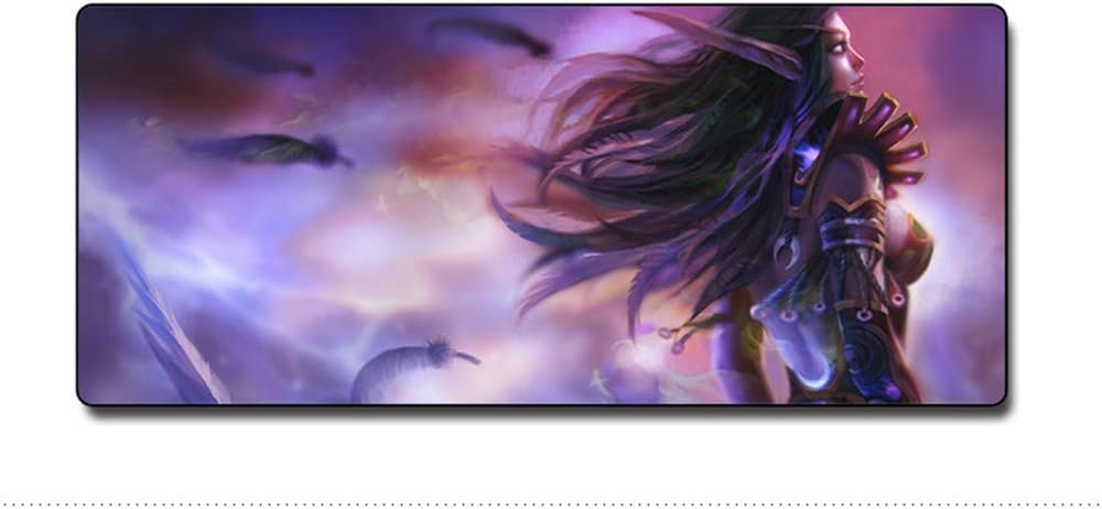 Mouse Pad，Professional Large Gaming Mouse Pad, World of Warcraft Mouse Pad,Extended Size Desk Mat Non-slip Rubber Mouse Mat,WOW (700 x 300 x3 mm / 27.6 x 11.8 x 0.12 inch, 2)