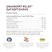 NaturVet Cranberry Relief Plus Echinacea for Cats, 60 ct Soft Chews, Made in The USA with Globally Source Ingredients