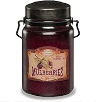 Vista 29 de McCall’s Candles Vanilla Bourbon Vela perfumada de 26 onzas Hecha en EE. UU. Frasco rústico vintage con asa de transporte Fragancia cálida