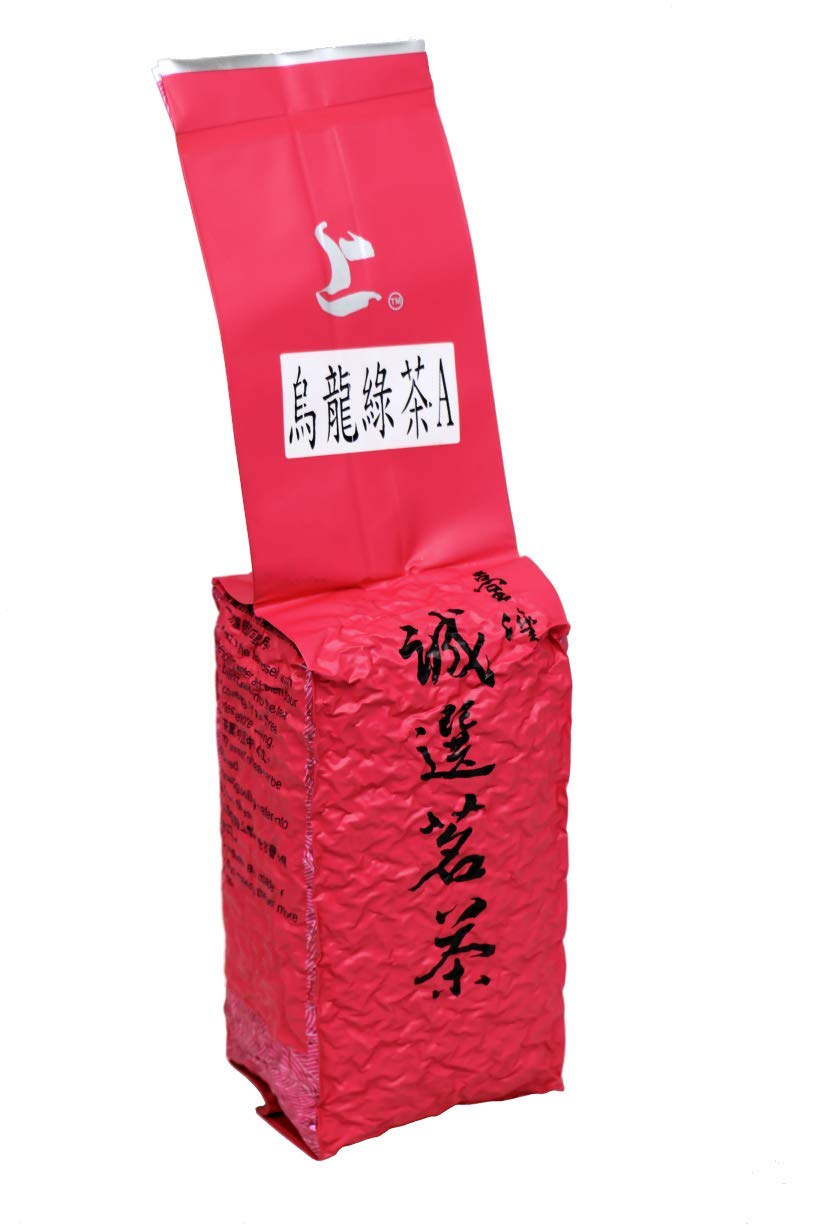 Taiwan Tea Online - Bulk Oolong Green Tea, 21.1oz (600g), Medium/Dark Roast, Hot or Cold Brew, 100% Taiwan Loose Leaf Tea