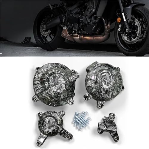 Juego de protectores motor MT-09 para rutas de curvas y viajes en Tracer 2
