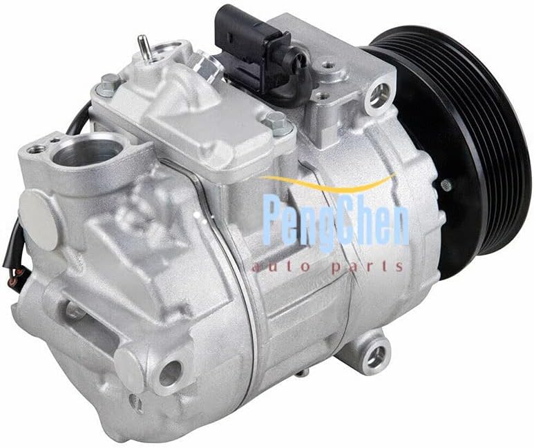 Miniatura 2 de Compresor A/C 3D0820803M 7P0820803M 447150-2430 447190-4350 447190-7596 447170-8680 447170-8688 para Audi Porshe VW