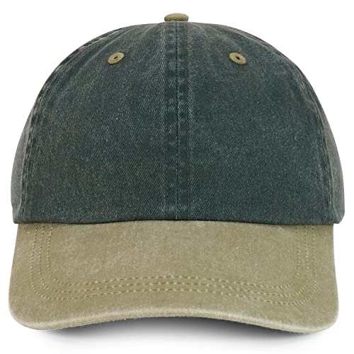 Image of Oversize XXL Pigment Dyed Washed Cotton Baseball Cap