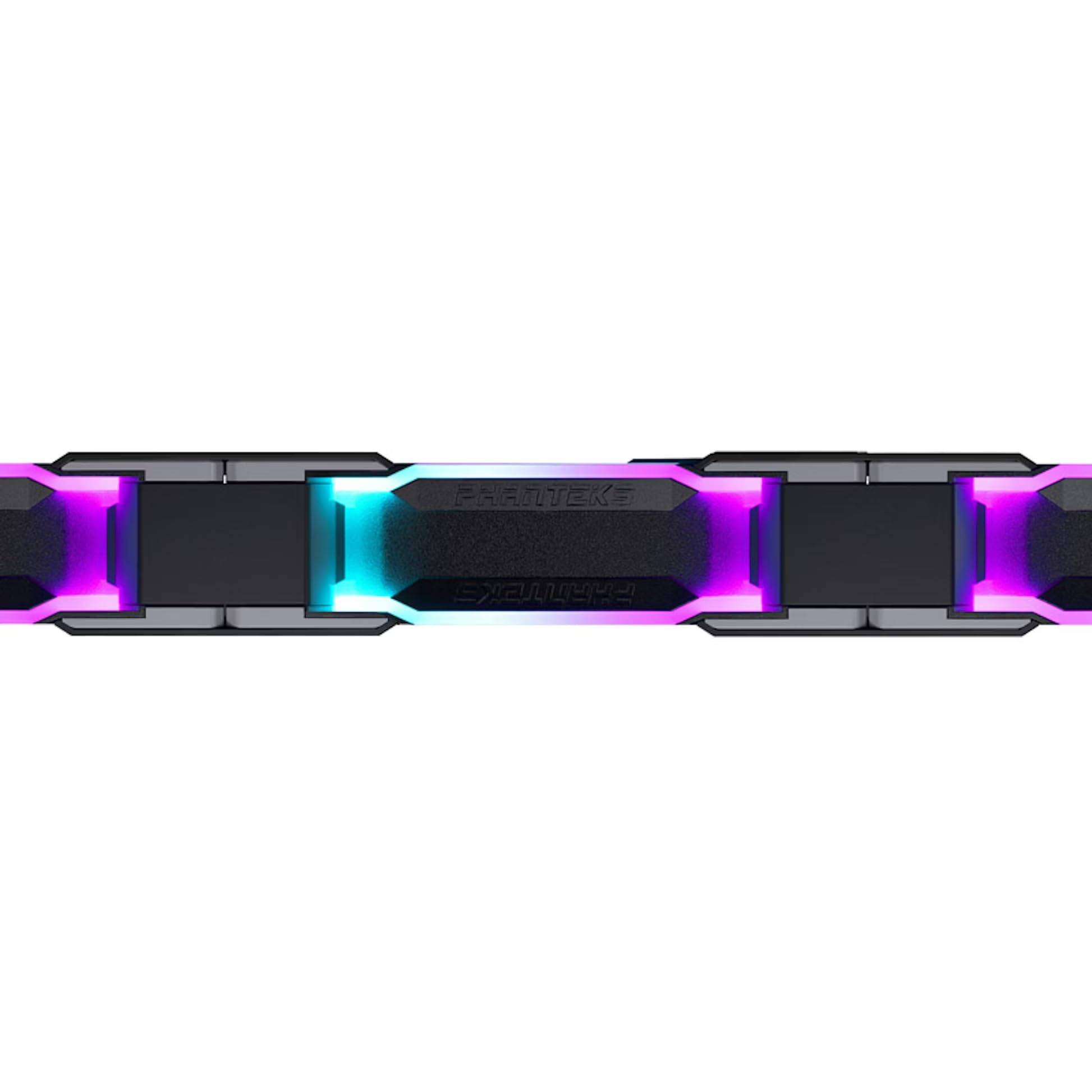 PHANTEKS D30 PWM Reverse Airflow D-RGB Lüfter, 3er Pack - 120mm, czarny