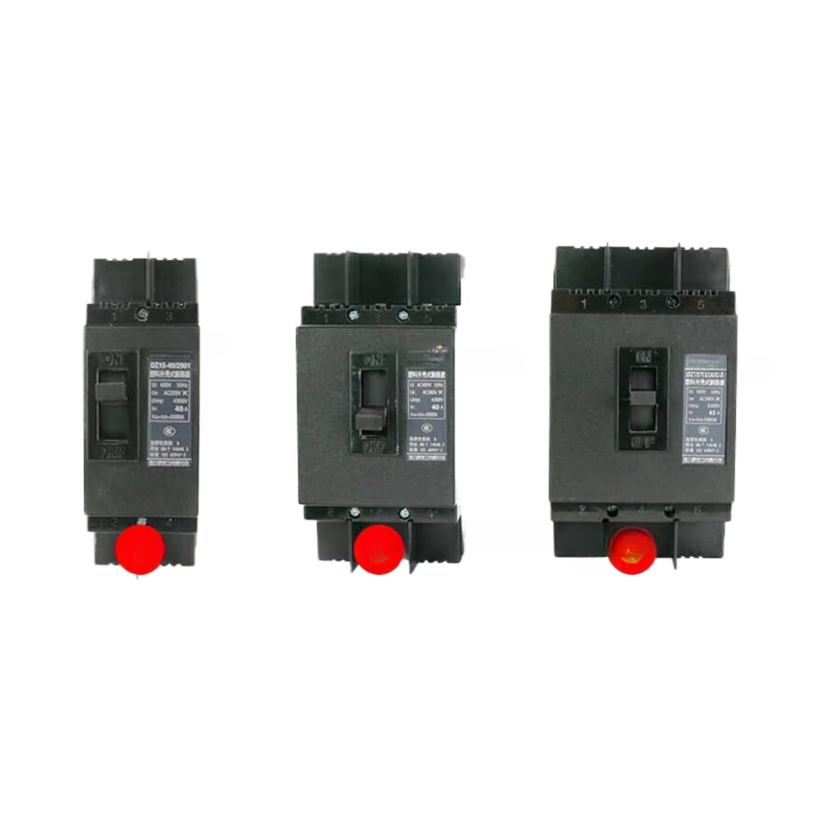 Interruttore magnetotermico 15-40/3901 3902 trifase 16A 32A 63A 100A(100A; 2P)