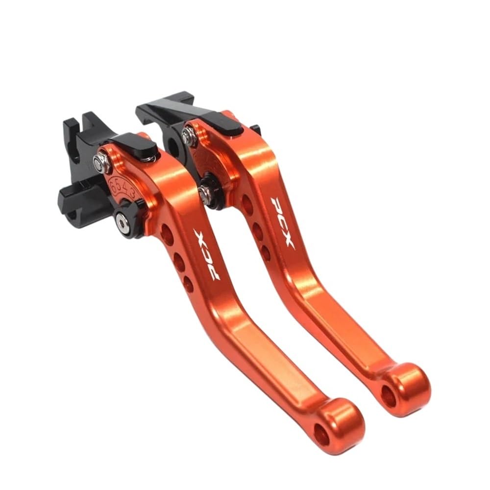 Gwearu Orange Clutch Lever For Pcx 125 Pcx125 150 Pcx150 Motorcycle Accessories Short Brake Clutch Levers Lever